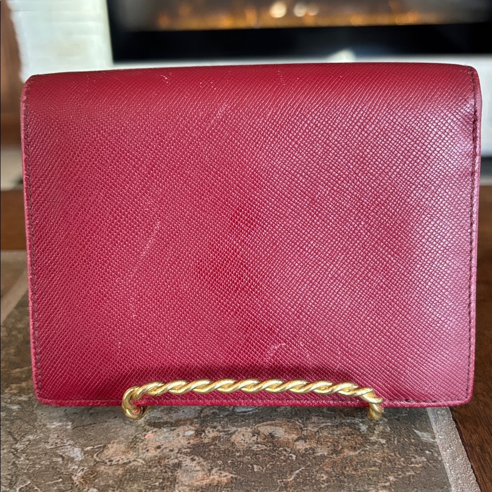 Prada BI/Tri-Fold Saffiano Leather Wallet - Picture 2 of 9